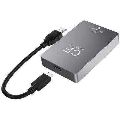 FLAMMKRAFT Lecteur De Cartes Cfexpress Type B Usb-c Haute Vitesse Pour Windows Os 10.6.2 Et Linux - Publicité FLAMMKRAFT Lecteur De Cartes Cfexpress Type B Usb-c Haute Vitesse Pour Windows Os 10.6.2 Et Linux - Publicité
