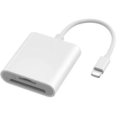 OEM Lecteur De Cartes Mémoire Universel Pour Un Transfert Rapide De Photos Et De Vidéos, Adaptateur Plug-and-play Pour Iphone/ipad Et Largement Compatible Avec Les Appareils Photo Numériques. Publicité OEM Lecteur De Cartes Mémoire Universel Pour Un Transfert Rapide De Photos Et De Vidéos, Adaptateur Plug-and-play Pour Iphone/ipad Et Largement Compatible Avec Les Appareils Photo Numériques. Publicité