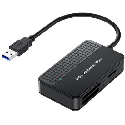 OEM Convient Aux Lecteurs De Cartes 4 En 1, Aux Lecteurs De Cartes Tf/ms/cf, Aux Adaptateurs Multi-cartes Externes, Compatible Avec Les Ordinateurs Et Les Appareils Photo, Interface Usb 3.0. Publicité OEM Convient Aux Lecteurs De Cartes 4 En 1, Aux Lecteurs De Cartes Tf/ms/cf, Aux Adaptateurs Multi-cartes Externes, Compatible Avec Les Ordinateurs Et Les Appareils Photo, Interface Usb 3.0. Publicité