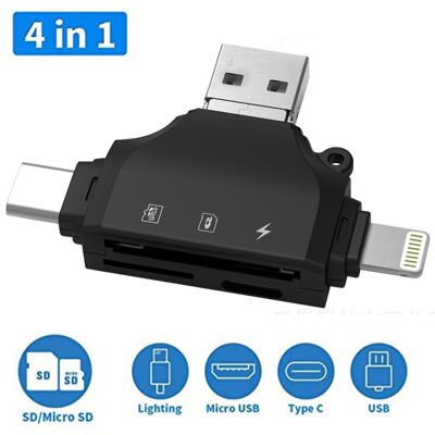 OEM Lecteur De Cartes À Double Interface Certifié Mfi, Prenant En Charge Le Partage Et La Gestion En Temps Réel Des Cartes Sd Et Des Cartes Micro Sd. Publicité OEM Lecteur De Cartes À Double Interface Certifié Mfi, Prenant En Charge Le Partage Et La Gestion En Temps Réel Des Cartes Sd Et Des Cartes Micro Sd. Publicité