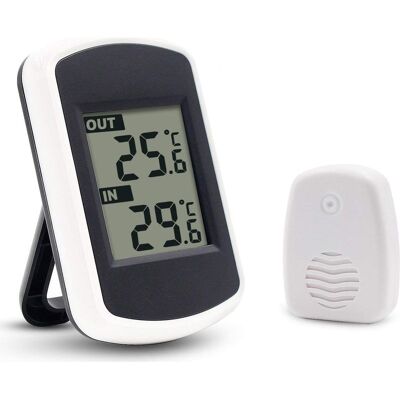 Vision Thermomètre Numérique Lcd Sans Fil, Mini Capteur De Température Ambiante, Petit Testeur Météo Précis Pour La Maison, La Chambre Et Le Bureau, Blanc - Publicité Vision Thermomètre Numérique Lcd Sans Fil, Mini Capteur De Température Ambiante, Petit Testeur Météo Précis Pour La Maison, La Chambre Et Le Bureau, Blanc - Publicité
