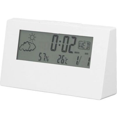 Zanussi (blanc)réveil Numérique, Horloge De Chevet Horloge Électronique De Bureau Avec Lumière Lcd Heure Date Température Humidité Affichage Fonction Snooze - Publicité Zanussi (blanc)réveil Numérique, Horloge De Chevet Horloge Électronique De Bureau Avec Lumière Lcd Heure Date Température Humidité Affichage Fonction Snooze - Publicité