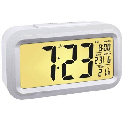 Cellfast Radio-réveil - Tfa Dostmann - Lumio Plus - Blanc - Dimensions: 15x11,4x5,4 Cm - Horloge Intégrée - Publicité Cellfast Radio-réveil - Tfa Dostmann - Lumio Plus - Blanc - Dimensions: 15x11,4x5,4 Cm - Horloge Intégrée - Publicité