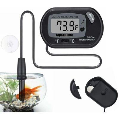 MOXIE Thermomètres Aquarium Lcd, Thermomètre Digital Ventouse,thermometre Fish Tank Numérique Aquarium, Thermomètre Avec Sonde - Publicité MOXIE Thermomètres Aquarium Lcd, Thermomètre Digital Ventouse,thermometre Fish Tank Numérique Aquarium, Thermomètre Avec Sonde - Publicité