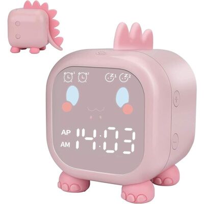 Melissa Réveil Mignon Enfant, Multifonctionnelle Réglable Veilleuse Compte À Rebours Répétition Commande Vocale Horloge Rechargeable (rose) - Publicité Melissa Réveil Mignon Enfant, Multifonctionnelle Réglable Veilleuse Compte À Rebours Répétition Commande Vocale Horloge Rechargeable (rose) - Publicité