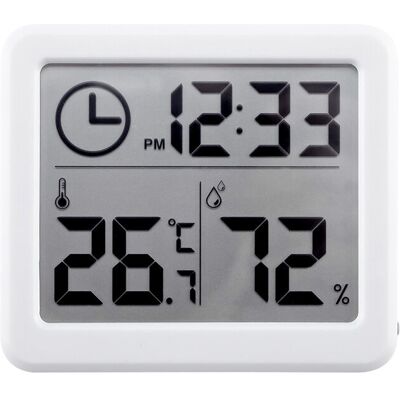 OEM Thermomètre Intérieur Thermomètre Hygromètre Numérique Lcd C/f Température Humidité Compteur Réveil -10-70c - Publicité OEM Thermomètre Intérieur Thermomètre Hygromètre Numérique Lcd C/f Température Humidité Compteur Réveil -10-70c - Publicité