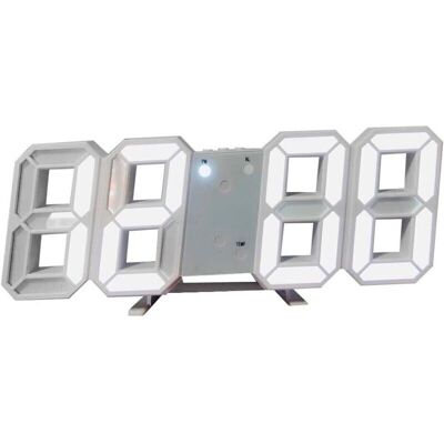 OEM Horloge Murale Numérique À Led 3d, Horloge Digitale Réveils Led Horloge Lumineuse Dimmable Horloge De Bureau Réveil Horloge De Decoration Pour Cuisine Bureau Salon Chambre - Publicité OEM Horloge Murale Numérique À Led 3d, Horloge Digitale Réveils Led Horloge Lumineuse Dimmable Horloge De Bureau Réveil Horloge De Decoration Pour Cuisine Bureau Salon Chambre - Publicité