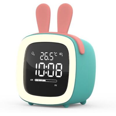 SCORPIO Réveil Numérique Led, Réveil Intelligent Pour Enfants, Horloge Électronique Led Avec Veilleuse Et Jolies Oreilles, Affichage 12/24 Heures, Température, Mode Nuit, Pour Garçons Et Filles - Publicité SCORPIO Réveil Numérique Led, Réveil Intelligent Pour Enfants, Horloge Électronique Led Avec Veilleuse Et Jolies Oreilles, Affichage 12/24 Heures, Température, Mode Nuit, Pour Garçons Et Filles - Publicité