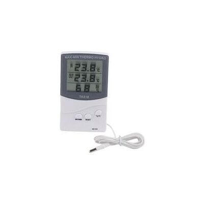 KOMIRO Thermomètre Extérieur Intérieur, Hygrographe Électronique À Usage Domestique Avec Sonde Abs Pour La Température De Sensation Humidité À L'Extérieur - Publicité KOMIRO Thermomètre Extérieur Intérieur, Hygrographe Électronique À Usage Domestique Avec Sonde Abs Pour La Température De Sensation Humidité À L'Extérieur - Publicité