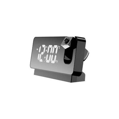 SANS MARQUE Réveil À Projection Pour Chambre À Coucher, Radio-réveil Numérique Avec Gradateur 0-100 % Et 2 Ports De Charge Usb, Projecteur Rotatif À 180°, Double Alarme, Répétition, Affichage Led Clair - Publicité SANS MARQUE Réveil À Projection Pour Chambre À Coucher, Radio-réveil Numérique Avec Gradateur 0-100 % Et 2 Ports De Charge Usb, Projecteur Rotatif À 180°, Double Alarme, Répétition, Affichage Led Clair - Publicité