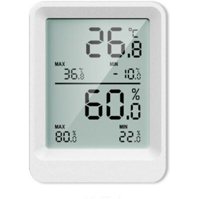 Scotch Indoor Outdoor Numérique Lcd Thermomètre Hygromètre Électronique Température Humidité Compteur Min/max Records Station Météo, 1pcs - Publicité Scotch Indoor Outdoor Numérique Lcd Thermomètre Hygromètre Électronique Température Humidité Compteur Min/max Records Station Météo, 1pcs - Publicité