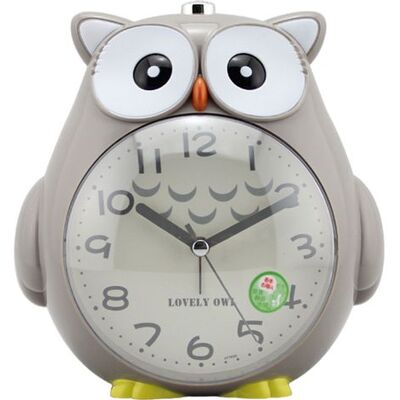 Zanussi Réveil Silencieux Chouette Mignonne Veilleuse Enfants, Fonction Snooze, Horloge Nuit Douce Pour Chambre À Coucher - Publicité Zanussi Réveil Silencieux Chouette Mignonne Veilleuse Enfants, Fonction Snooze, Horloge Nuit Douce Pour Chambre À Coucher - Publicité