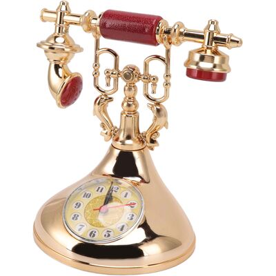 HEAT Réveil Téléphonique Vintage, Unique, Élégant Et Précis, Idéal Comme Horloge De Chevet Pour La Maison, Un Café Ou Un Bureau (yf020 2). Publicité HEAT Réveil Téléphonique Vintage, Unique, Élégant Et Précis, Idéal Comme Horloge De Chevet Pour La Maison, Un Café Ou Un Bureau (yf020 2). Publicité