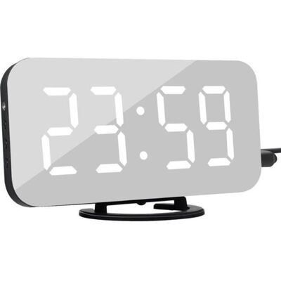 Cellfast Réveil Numérique Led - Marsee - Luminosité Réglable - Double Ports Usb - Publicité Cellfast Réveil Numérique Led - Marsee - Luminosité Réglable - Double Ports Usb - Publicité