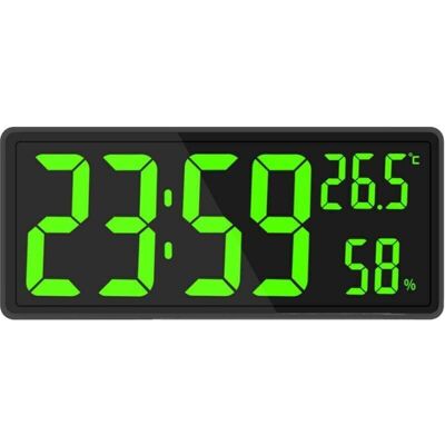 Melissa Réveil Numérique Miroir - Grand Écran Led Affichant L'Heure, La Température Et La Date - Alimentation Usb - Design Noir Élégant Pour Maison Ou Bureau - Publicité Melissa Réveil Numérique Miroir - Grand Écran Led Affichant L'Heure, La Température Et La Date - Alimentation Usb - Design Noir Élégant Pour Maison Ou Bureau - Publicité