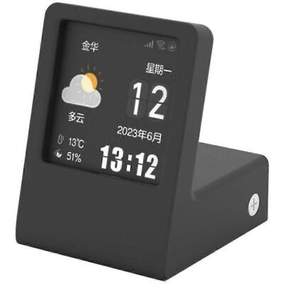 FLAMMKRAFT Horloge Numérique De Bureau Wifi Sans Fil Avec Thermomètre, Hygromètre Et Station Météo - Sd1 Xlp - Publicité FLAMMKRAFT Horloge Numérique De Bureau Wifi Sans Fil Avec Thermomètre, Hygromètre Et Station Météo - Sd1 Xlp - Publicité