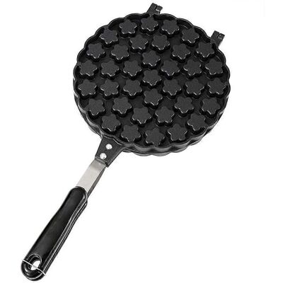 RDTD Gaufrier À Œufs Double Face, Moules À Œufs À Bulles, Moules À Eggettes En Alliage D'Aluminium - Publicité RDTD Gaufrier À Œufs Double Face, Moules À Œufs À Bulles, Moules À Eggettes En Alliage D'Aluminium - Publicité