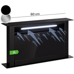 Klarstein - Hotte Aspirante 60cm, Hottes De Cuisine 2 En 1 À Aspiration Descendante, Débit D'Air De 682 M³/h, 8 Modes De Ventilation, Eclairage Led, Minuterie, Hotte Aspirante De Cuisine Silencieuse - Publicité Klarstein - Hotte Aspirante 60cm, Hottes De Cuisine 2 En 1 À Aspiration Descendante, Débit D'Air De 682 M³/h, 8 Modes De Ventilation, Eclairage Led, Minuterie, Hotte Aspirante De Cuisine Silencieuse - Publicité