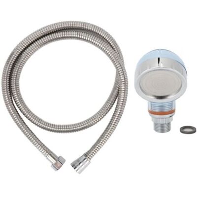BEAUVIE Flexible Shampoo Bowl Sprayer Hose Professional Hair Salon Shampoo Bed Blue Pressurization Spray Head Kit - Publicité BEAUVIE Flexible Shampoo Bowl Sprayer Hose Professional Hair Salon Shampoo Bed Blue Pressurization Spray Head Kit - Publicité