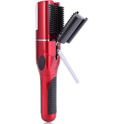 OEM Outil De Coupe De Cheveux, Coupe-pointes Fourchues, Tondeuse Pour Cheveux Secs, Abîmés Et Cassants – Rouge - Publicité OEM Outil De Coupe De Cheveux, Coupe-pointes Fourchues, Tondeuse Pour Cheveux Secs, Abîmés Et Cassants – Rouge - Publicité