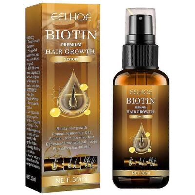 KUMI Spray Capillaire À La Biotine 2x Pour La Croissance Des Cheveux, Anti-chute, Sérum De Soin Du Cuir Chevelu Pour Une Repousse Rapide - Publicité KUMI Spray Capillaire À La Biotine 2x Pour La Croissance Des Cheveux, Anti-chute, Sérum De Soin Du Cuir Chevelu Pour Une Repousse Rapide - Publicité