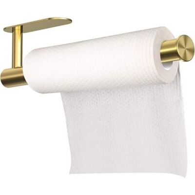 OEM Royaluxe-adhesive Paper Towel Holder, No Drilling Paper Tower Rack, Stainless Steel Rust-proof And Durable, Suitable For Kitchen, Bathroom, 32cm, Gold - Publicité OEM Royaluxe-adhesive Paper Towel Holder, No Drilling Paper Tower Rack, Stainless Steel Rust-proof And Durable, Suitable For Kitchen, Bathroom, 32cm, Gold - Publicité