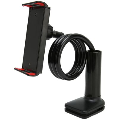 OEM Support De Téléphone Portable À Pince Avec Bras Flexible En Col De Cygne Et Rotation Réglable À 360° Pour Fauteuil Roulant - Publicité OEM Support De Téléphone Portable À Pince Avec Bras Flexible En Col De Cygne Et Rotation Réglable À 360° Pour Fauteuil Roulant - Publicité