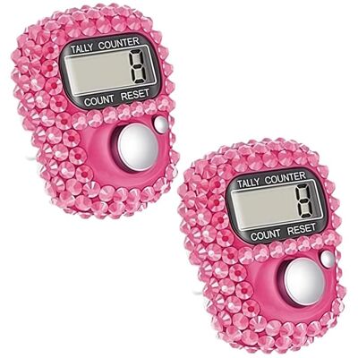 OEM Lot De 2 Compteurs Électroniques Roses Pour Bagues, Compteur De Diamants Standard, Compteur De Points, Compteur De Points Pour Bagues Percées - Publicité OEM Lot De 2 Compteurs Électroniques Roses Pour Bagues, Compteur De Diamants Standard, Compteur De Points, Compteur De Points Pour Bagues Percées - Publicité