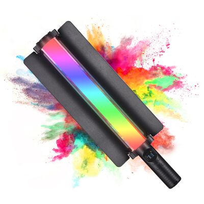 OEM Rgb Led Lumière Tube, 3000k-6000k Dimmable, 135 Led Beads, Batterie Intégrée (avec Réflecteur Détachable) - Publicité OEM Rgb Led Lumière Tube, 3000k-6000k Dimmable, 135 Led Beads, Batterie Intégrée (avec Réflecteur Détachable) - Publicité