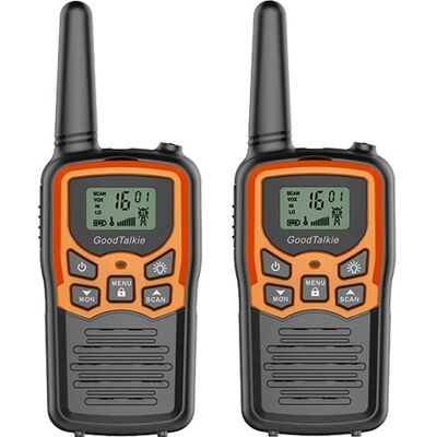 ABYSSE Talkies-walkies Longue Portée Pour Adultes Avec 22 Canaux Frs, Talkies-walkies Familiaux Avec Lampe Torche Led, Vox, Écran Lcd Pour La Randonnée, Le Camping Et Les Voyages (lot De 2, Orange) - Publicité ABYSSE Talkies-walkies Longue Portée Pour Adultes Avec 22 Canaux Frs, Talkies-walkies Familiaux Avec Lampe Torche Led, Vox, Écran Lcd Pour La Randonnée, Le Camping Et Les Voyages (lot De 2, Orange) - Publicité