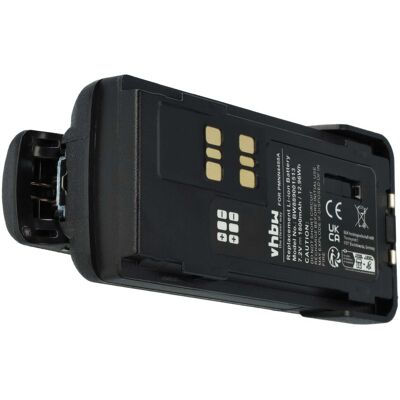 Vhbw Batterie Remplacement Pour Motorola Pmnn4415ar Pmnn4415, Pmnn441 Pour Radio Talkie-walkie (1800mah, 7,4v, Li-ion) - Avec Clip De Ceinture - Publicité Vhbw Batterie Remplacement Pour Motorola Pmnn4415ar Pmnn4415, Pmnn441 Pour Radio Talkie-walkie (1800mah, 7,4v, Li-ion) - Avec Clip De Ceinture - Publicité