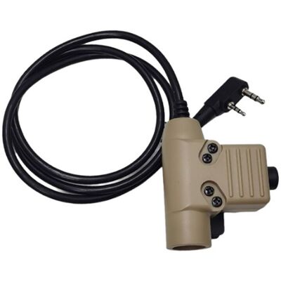OEM Adaptateur De Câble Ptt U94 Neuf Pour Uv-5r, Uv-s9, Uv-82, Ar-152, Uv-10r Et Autres Talkies-walkies, Radio Bidirectionnelle, Marron. Publicité OEM Adaptateur De Câble Ptt U94 Neuf Pour Uv-5r, Uv-s9, Uv-82, Ar-152, Uv-10r Et Autres Talkies-walkies, Radio Bidirectionnelle, Marron. Publicité