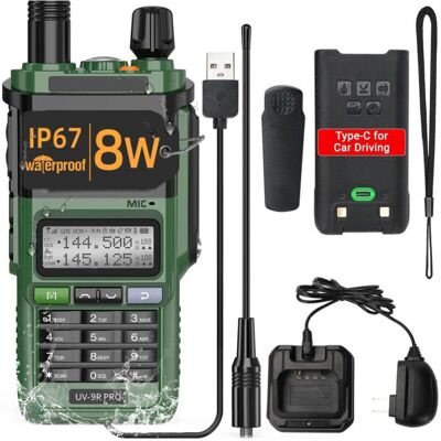 OEM Talkie-walkie -double Puissance 8w - -double Bande Étanche - Radio Bidirectionnelle Professionnelle - Communication Fiable En Toutes Conditions-dou - Publicité OEM Talkie-walkie -double Puissance 8w - -double Bande Étanche - Radio Bidirectionnelle Professionnelle - Communication Fiable En Toutes Conditions-dou - Publicité