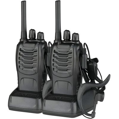 OEM Talkie-walkie Baofeng Bf-88e - Fréquences Pmr Européennes - Communication Extérieure Sans Fil - Set -double Avec Écouteurs Et Câble Usb - Idéal Pour Activités En Plein Air-dou - Publicité OEM Talkie-walkie Baofeng Bf-88e - Fréquences Pmr Européennes - Communication Extérieure Sans Fil - Set -double Avec Écouteurs Et Câble Usb - Idéal Pour Activités En Plein Air-dou - Publicité