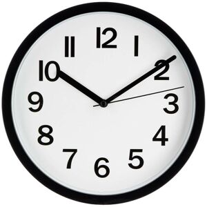 Horloge Murale Atmosphera - 22cm Design Moderne Noire - Publicité Horloge Murale Atmosphera - 22cm Design Moderne Noire - Publicité