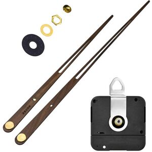 TLILY Mécanisme De Mouvement D'Horloge À Couple Élevé Grande Horloge Quartz Murale Longues Mains Noyer Bois Bricolage Pièces Réparation Remplacement 28mm - Publicité TLILY Mécanisme De Mouvement D'Horloge À Couple Élevé Grande Horloge Quartz Murale Longues Mains Noyer Bois Bricolage Pièces Réparation Remplacement 28mm - Publicité