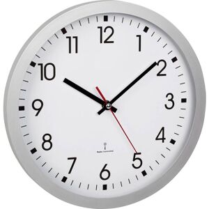 Tfa Dostmann - Horloge murale 60.3522.02 radiopiloté(e) 30 cm x 4.3 cm argent - Publicité