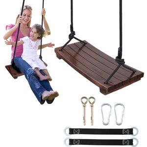 OEM Balançoire Bois Adulte Enfant Extérieur Intérieur Siège Arbre Avec Accessoire Portique Jeux Jardin Max Poids 200kg (50x25cm) - Publicité OEM Balançoire Bois Adulte Enfant Extérieur Intérieur Siège Arbre Avec Accessoire Portique Jeux Jardin Max Poids 200kg (50x25cm) - Publicité