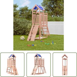 VIDAXL The Living Store Aire De Jeux D'Extérieur Bois Massif De Douglas - Aire De Jeux Enfant - Jeux Extérieur Bois - Toboggan Bois - Balançoire Bois - Cabane Enfant - Publicité VIDAXL The Living Store Aire De Jeux D'Extérieur Bois Massif De Douglas - Aire De Jeux Enfant - Jeux Extérieur Bois - Toboggan Bois - Balançoire Bois - Cabane Enfant - Publicité