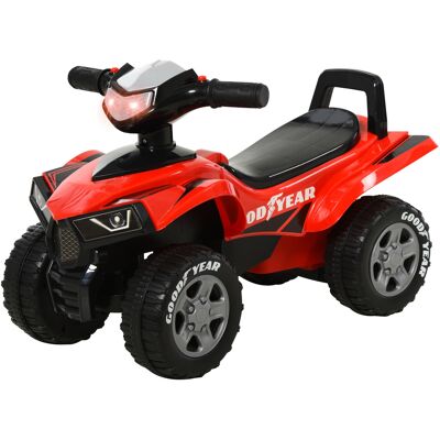 OEM Porteur Enfants Quad 18-36 Mois Dim. 60l X 31l X 42h Cm Effets Lumineux Et Sonore Rouge Noir - Publicité OEM Porteur Enfants Quad 18-36 Mois Dim. 60l X 31l X 42h Cm Effets Lumineux Et Sonore Rouge Noir - Publicité