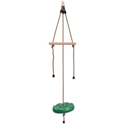 OEM Aire De Jeux,échelle De Corde Deux-en-un Pour Enfants Échelle D'Escalade Extérieure Balançoire De Jardin Échelle Balançoire Disque En Plastique Balançoire Vert Foncé.. Publicité OEM Aire De Jeux,échelle De Corde Deux-en-un Pour Enfants Échelle D'Escalade Extérieure Balançoire De Jardin Échelle Balançoire Disque En Plastique Balançoire Vert Foncé.. Publicité