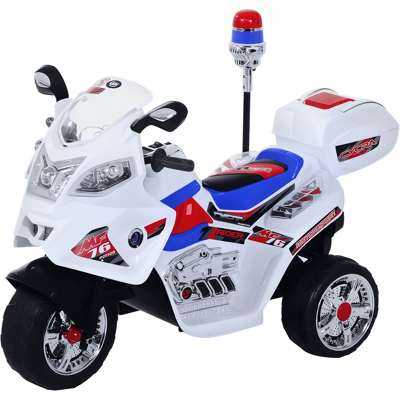 ARRIGONI Moto Scooter Électrique Pour Enfants Modèle Policier Fonctions Sirène Et Gyrophare À Partir De 3 Ans - Publicité ARRIGONI Moto Scooter Électrique Pour Enfants Modèle Policier Fonctions Sirène Et Gyrophare À Partir De 3 Ans - Publicité