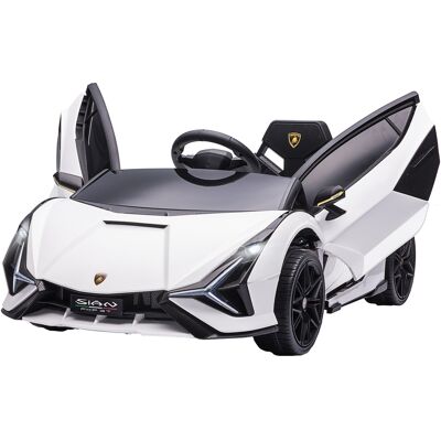 ARRIGONI Voiture Electrique Pour Enfant 12v Avec Telecommande 2,4g Musique Led Blanc - Publicité ARRIGONI Voiture Electrique Pour Enfant 12v Avec Telecommande 2,4g Musique Led Blanc - Publicité