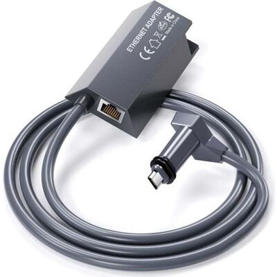 OEM Adaptateur Ethernet Starlink Internet Par Satellite V2 Pour Antenne Parabolique Rectangulaire, Adaptateur Ethernet Starlink Avec Connexion Réseau Stable Pour Starlink Actuated Gen 2 - Publicité OEM Adaptateur Ethernet Starlink Internet Par Satellite V2 Pour Antenne Parabolique Rectangulaire, Adaptateur Ethernet Starlink Avec Connexion Réseau Stable Pour Starlink Actuated Gen 2 - Publicité
