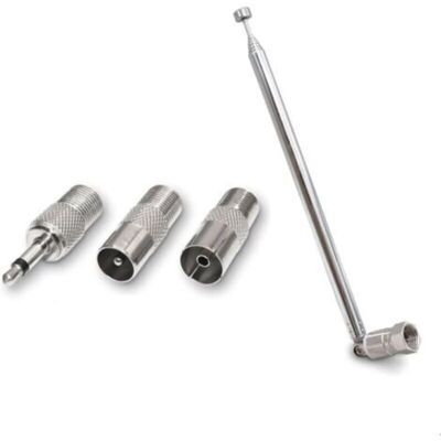 OEM 1 Antenne Télescopique À 7 Sections - Antenne Fm Fm Portable De Rechange - Pour Radio Tv, Dab Fm/am - Antenne Radio Fm - Publicité OEM 1 Antenne Télescopique À 7 Sections - Antenne Fm Fm Portable De Rechange - Pour Radio Tv, Dab Fm/am - Antenne Radio Fm - Publicité