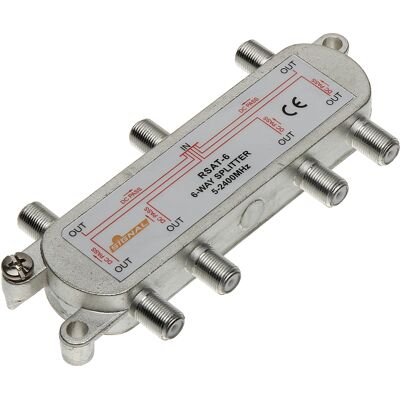 OEM Répartiteur D'Antenne Ri-6/1f-sat-sig - Publicité OEM Répartiteur D'Antenne Ri-6/1f-sat-sig - Publicité