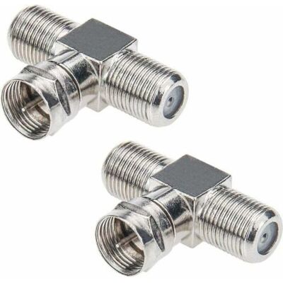 SCORPIO Répartiteur De Câble Coaxial, Répartiteur Tv 2-pack Type F Mâle À 2 F Femelle - Publicité SCORPIO Répartiteur De Câble Coaxial, Répartiteur Tv 2-pack Type F Mâle À 2 F Femelle - Publicité