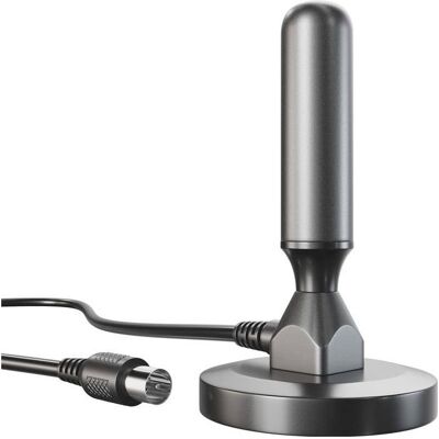 OEM Antenne - Sanag - Tnt Hd Dvb-t2 - Pied Magnétique - Câble 3 M - 75 Ohms - Publicité OEM Antenne - Sanag - Tnt Hd Dvb-t2 - Pied Magnétique - Câble 3 M - 75 Ohms - Publicité