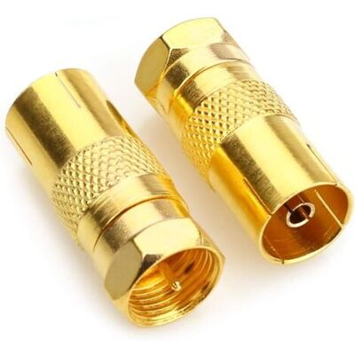 SCORPIO F Adaptateur Mâle Vers Prise Coaxiale Femelle, Antenne Tv Câble Coaxial Connecteurs F Adaptateur Satellite Type F Connecteur À Vis Prise De Courant Vers Rf Coaxial Adaptateur Antenne - Publicité SCORPIO F Adaptateur Mâle Vers Prise Coaxiale Femelle, Antenne Tv Câble Coaxial Connecteurs F Adaptateur Satellite Type F Connecteur À Vis Prise De Courant Vers Rf Coaxial Adaptateur Antenne - Publicité