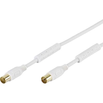 Vivanco Antenne, Sat Câble De Raccordement 3 M Blanc - Publicité Vivanco Antenne, Sat Câble De Raccordement 3 M Blanc - Publicité